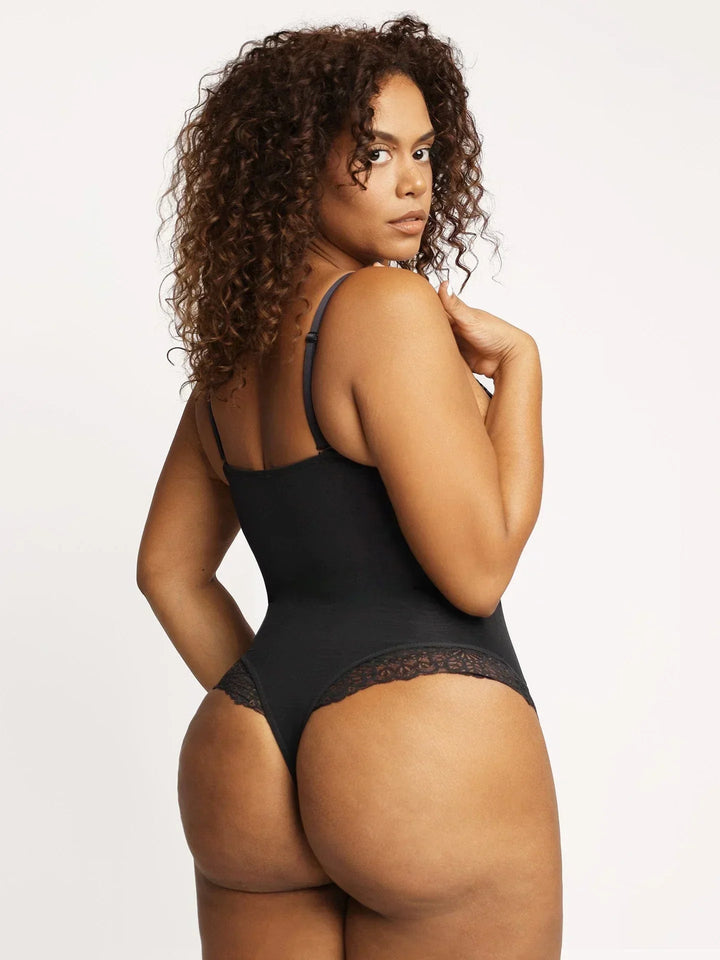 Denise |  Bodysuit met diepe v-hals